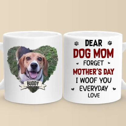 Custom Photo A Mother's Love Endures Through All - Dog & Cat Personalized Custom Mug - Mother's Day, Gift For Pet Owners, Pet Lovers