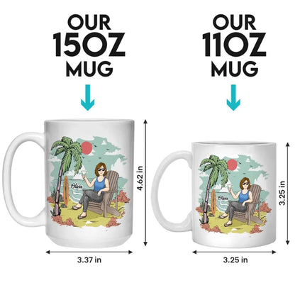 Not My Problem Anymore - Personalized Custom Mug - Appreciation, Retirement Gift For Coworkers, Work Friends, Colleagues