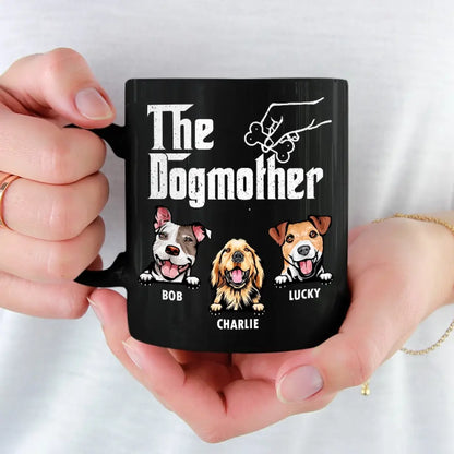 You'll Always Be My Favorite Paw - Dog Personalized Custom Black Mug - Gift For Pet Owners, Pet Lovers