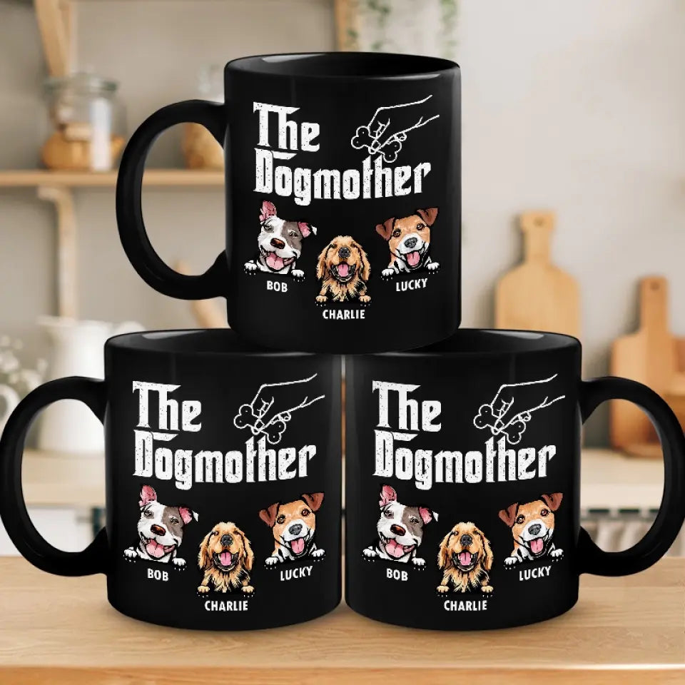 You'll Always Be My Favorite Paw - Dog Personalized Custom Black Mug - Gift For Pet Owners, Pet Lovers