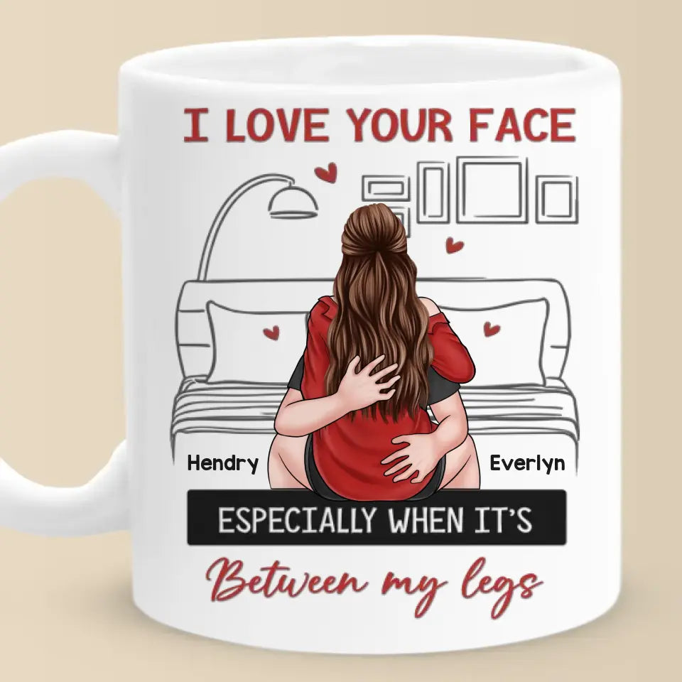Loving You Is Like Breathing, It's Effortless - Couple Personalized Custom Mug - Gift For Husband Wife, Anniversary