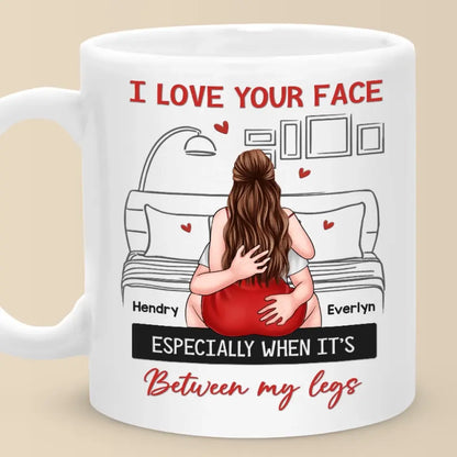 Loving You Is Like Breathing, It's Effortless - Couple Personalized Custom Mug - Gift For Husband Wife, Anniversary