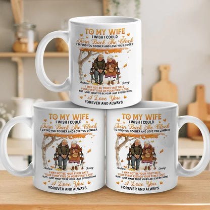 We Have A Forever Type Of Love - Couple Personalized Custom Mug - Autumn Fall Gift For Husband Wife, Anniversary