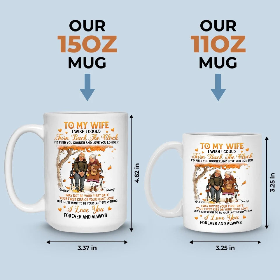 We Have A Forever Type Of Love - Couple Personalized Custom Mug - Autumn Fall Gift For Husband Wife, Anniversary