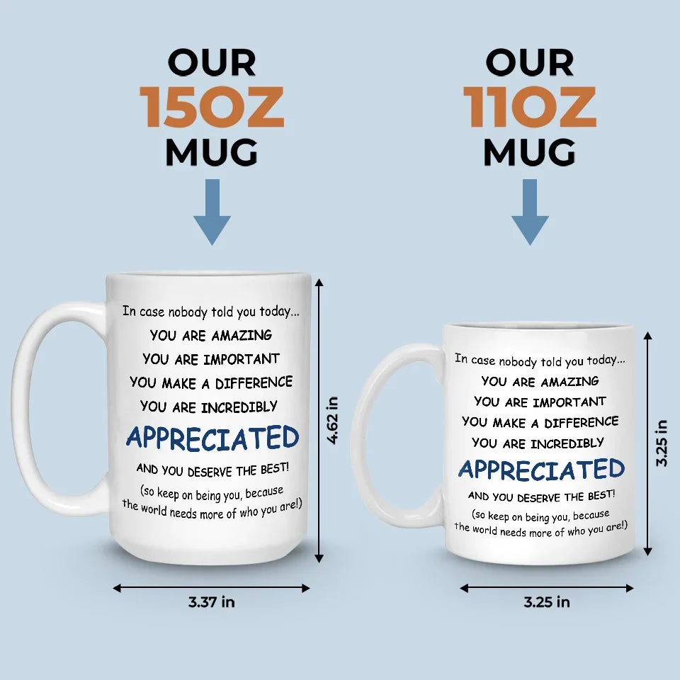 You Are Incredible, Never Forget That - Coworker Mug - Christmas Gift For Coworker