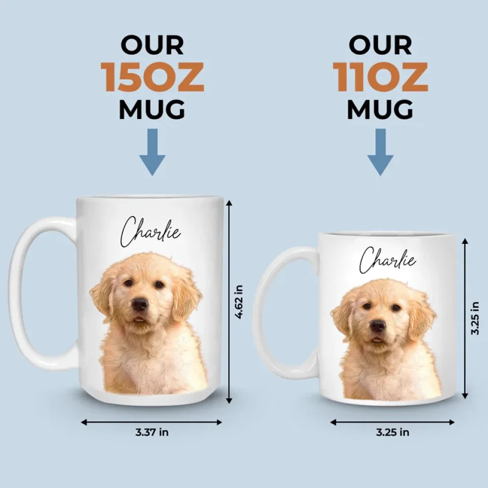 Custom Photo You're The Best Gift Under The Tree - Dog & Cat Personalized Custom Mug - Christmas Gift For Pet Owners, Pet Lovers