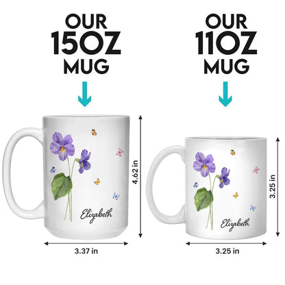 May You Be Proud Of The Person You Are - Bestie Personalized Custom Mug - Christmas Gift For Best Friends, BFF, Sisters