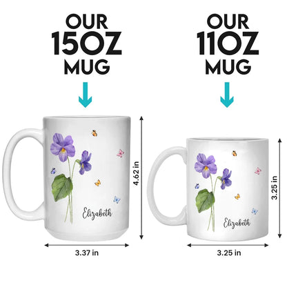 You Deserve The Best - Bestie Personalized Custom Mug - Christmas Gift For Best Friends, BFF, Sisters