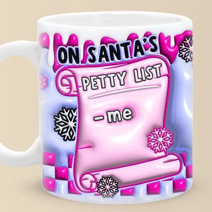 Brighten Your Day With A Fun - Personalized Custom 3D Inflated Effect Printed Mug - Gift For Yourself, Gift For Best Friends, BFF, Sisters