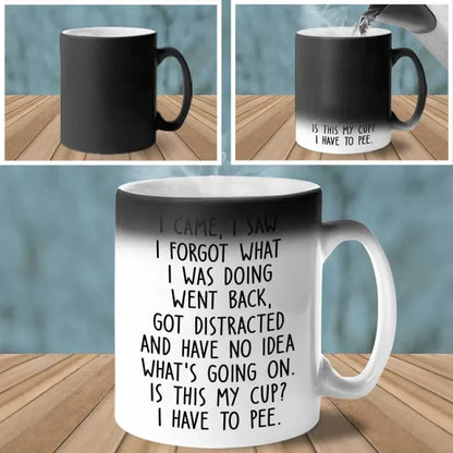 Is This My Cup - Friend Color Changing Mug - Christmas Gift For Best Friends, Grandma, Grandpa