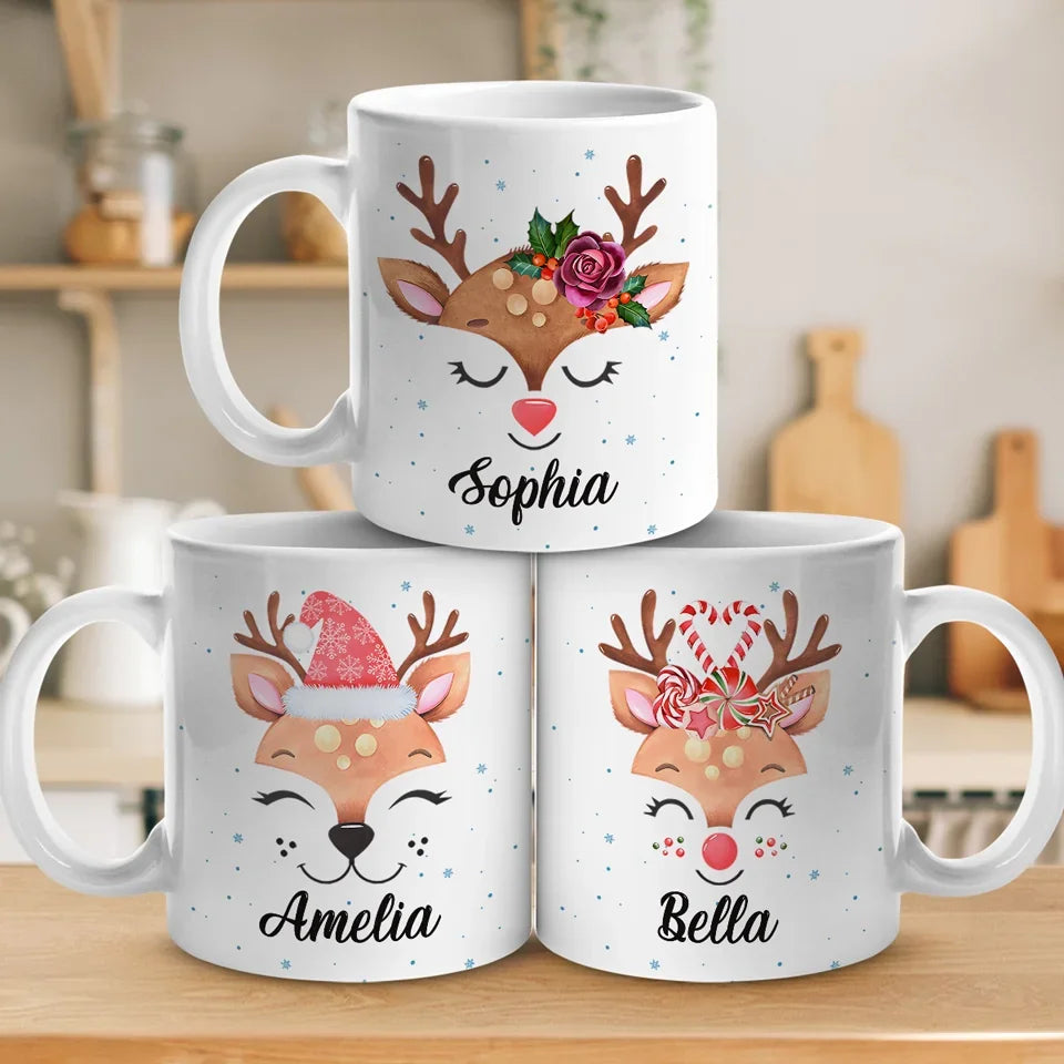 Love The Giver More Than The Gift, Christmas Icon - Family Personalized Custom Mug - Christmas Gift For Family Members