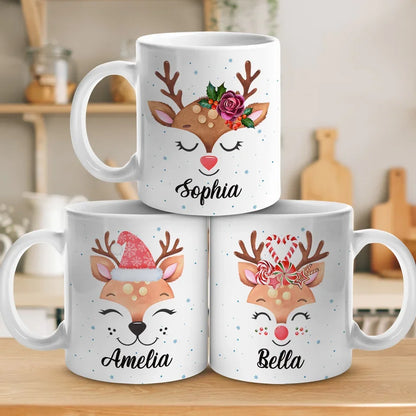 Love The Giver More Than The Gift, Christmas Icon - Family Personalized Custom Mug - Christmas Gift For Family Members