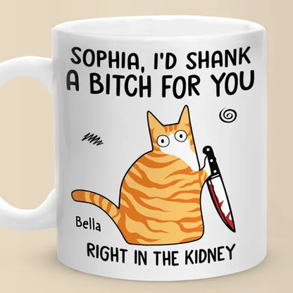 Laughing With You Is My Favorite Thing - Friend Personalized Custom Mug - Gift For Best Friends, Sisters, Family Members, Coworkers