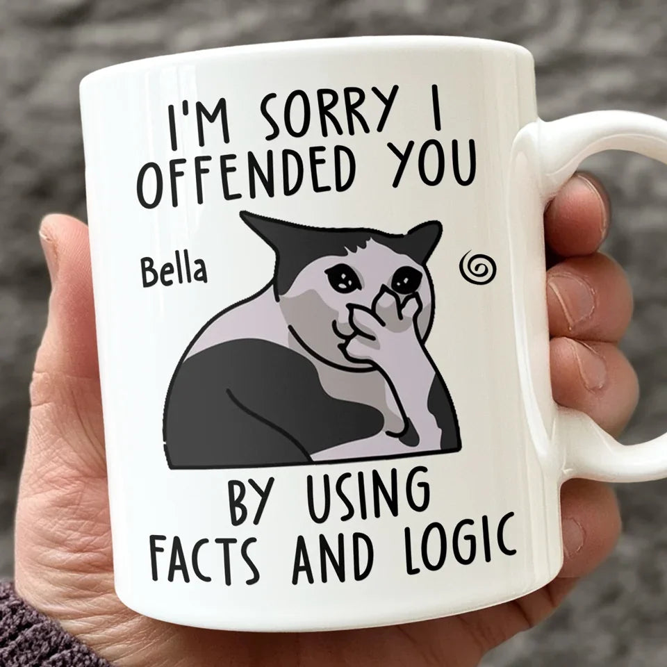I'm Sorry For The Mean, Accurate Things I Said - Friend Personalized Custom Mug - Christmas Gift, Birthday Gift For Best Friends, Family Members, Coworkers, Yourself