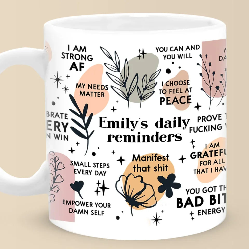 Your Only Limit Is You - Personalized Custom Mug - Birthday Gift, Gift For Yourself