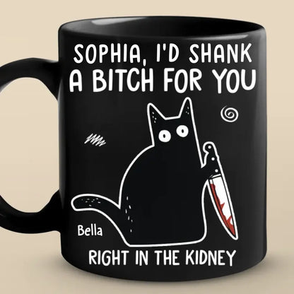Sip Coffee, Share Laughs, Support Each Other - Friend Personalized Custom Mug - Christmas Gift For Best Friends, Sisters, Family Members, Coworkers
