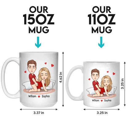 You Are My Favorite Thing To Do - Couple Personalized Custom Mug - Christmas Gift For Husband Wife, Anniversary