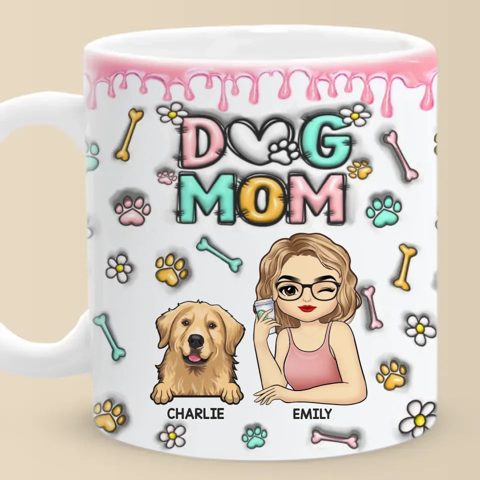 Every Pet Is A Gift Of Love - Dog & Cat Personalized Custom 3D Inflated Effect Printed Mug - Christmas Gift For Pet Owners, Pet Lovers