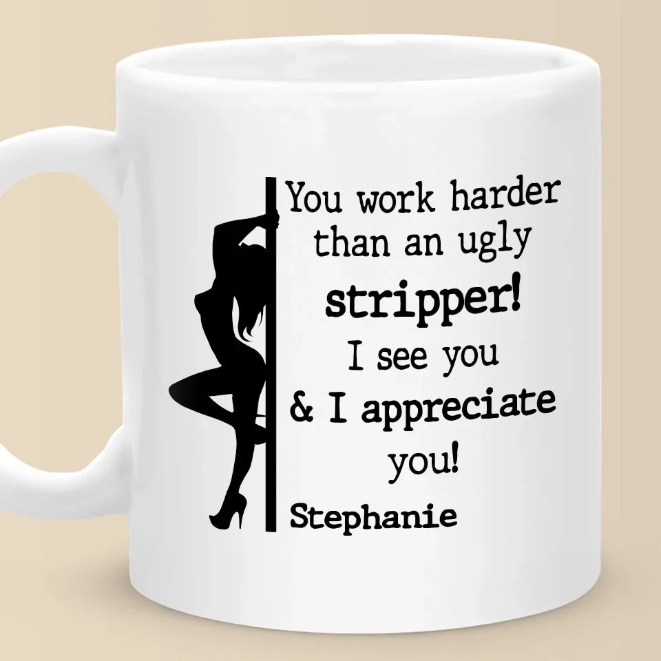 I Bring The Sparkle And The Singles - Friend Personalized Custom Mug - Christmas Gift For Best Friends, Sisters, Family Members, Coworkers