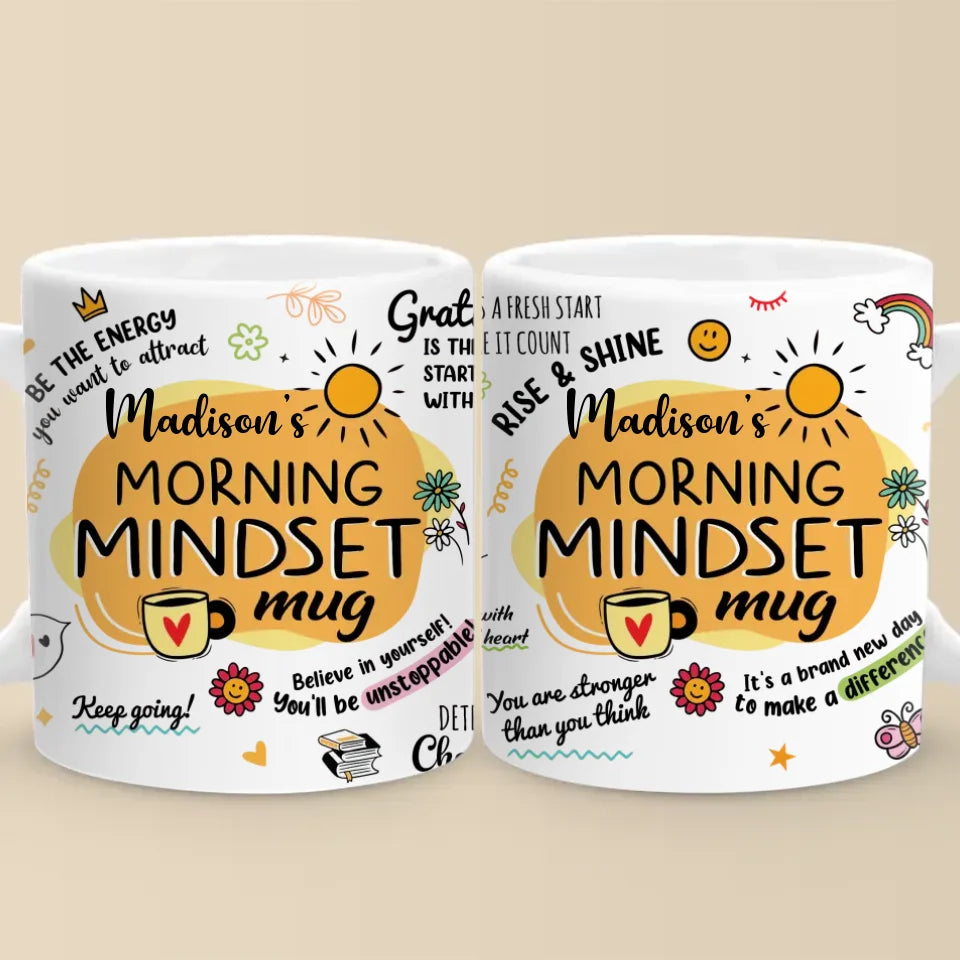 I Am Enough, Exactly As I Am Self-Love - Friend Personalized Custom Mug - Christmas Gift For Best Friends, Family Members, Coworkers, Yourself