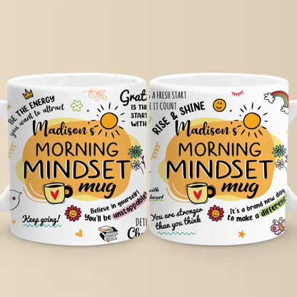I Am Enough, Exactly As I Am Self-Love - Friend Personalized Custom Mug - Christmas Gift For Best Friends, Family Members, Coworkers, Yourself