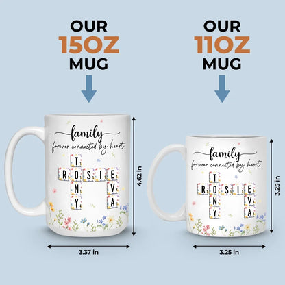 Best Family Ever - Family Personalized Custom Mug - Christmas Gift For Family Members, Siblings, Brothers, Sisters