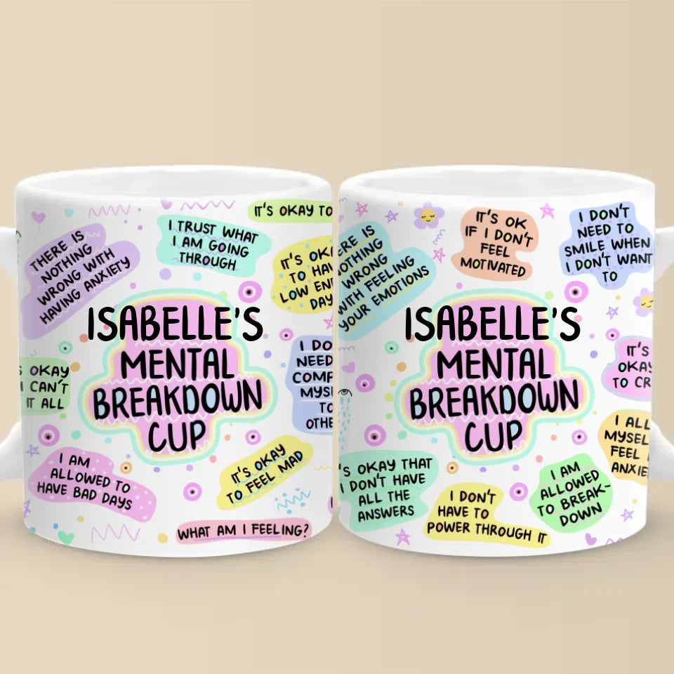 I Am My Own Priority Self-Love - Friend Personalized Custom Mug - Christmas Gift For Best Friends, Family Members, Coworkers, Yourself