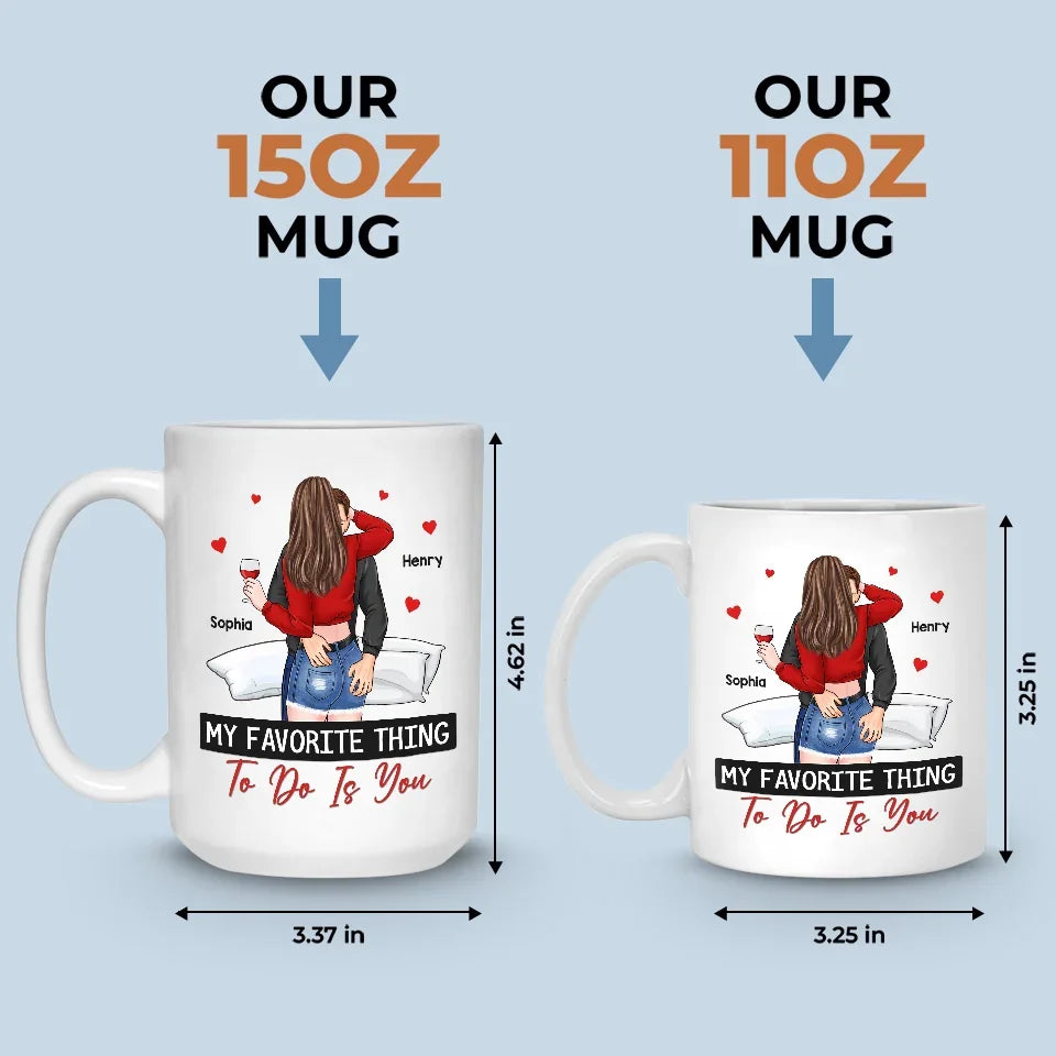 A Kiss Is Our Love's Silent Promise - Couple Personalized Custom Mug - Christmas Gift For Husband Wife, Anniversary