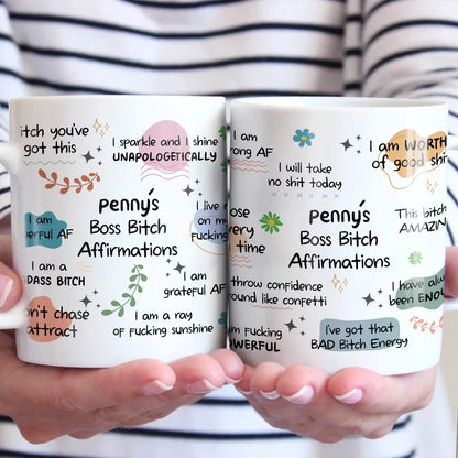 I Sparkle And I Shine Unapologetically - Coworker Personalized Custom Mug - Gift For Coworkers, Work Friends, Colleagues
