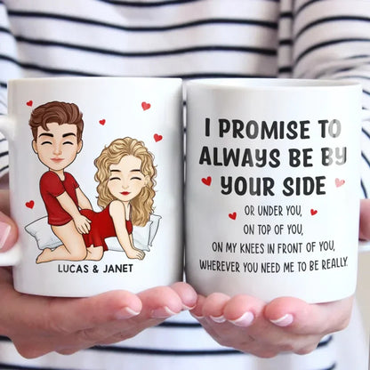 You're My Everything, Always - Couple Personalized Custom Mug - Gift For Husband Wife, Anniversary
