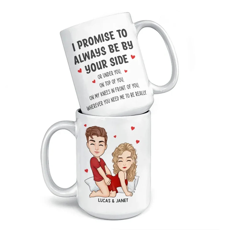 You're My Everything, Always - Couple Personalized Custom Mug - Gift For Husband Wife, Anniversary