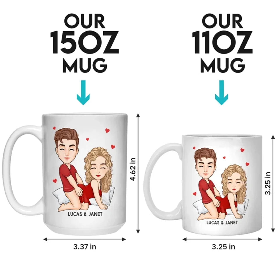 You're My Everything, Always - Couple Personalized Custom Mug - Gift For Husband Wife, Anniversary