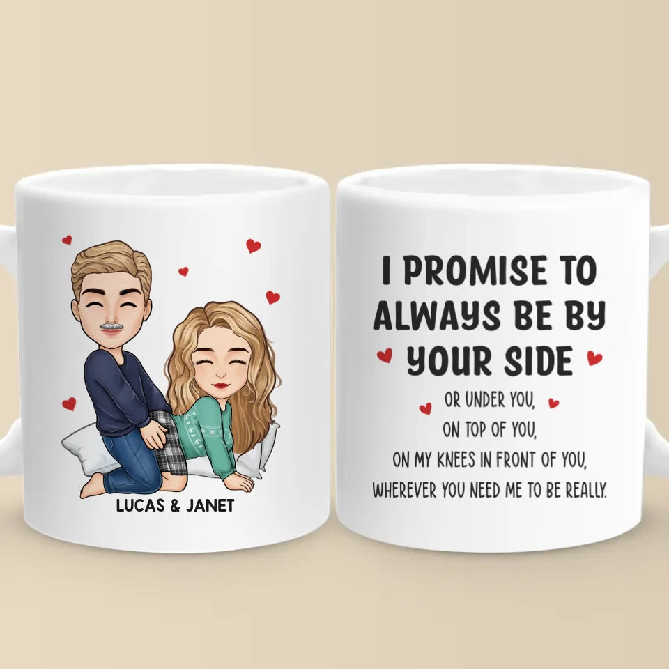 You're My Everything, Always - Couple Personalized Custom Mug - Gift For Husband Wife, Anniversary