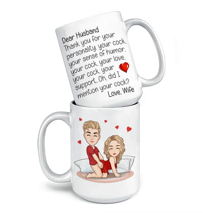 In Your Arms Is Where I Belong - Couple Personalized Custom Mug - Gift For Husband Wife, Anniversary