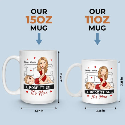 I Vow To Stand By You Always - Couple Personalized Custom Mug - Gift For Husband Wife, Anniversary