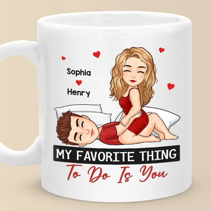 I'll Be Your Steadfast Support - Couple Personalized Custom Mug - Gift For Husband Wife, Anniversary