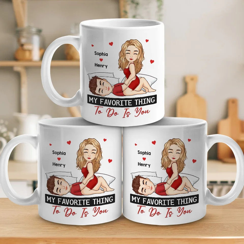 I'll Be Your Steadfast Support - Couple Personalized Custom Mug - Gift For Husband Wife, Anniversary