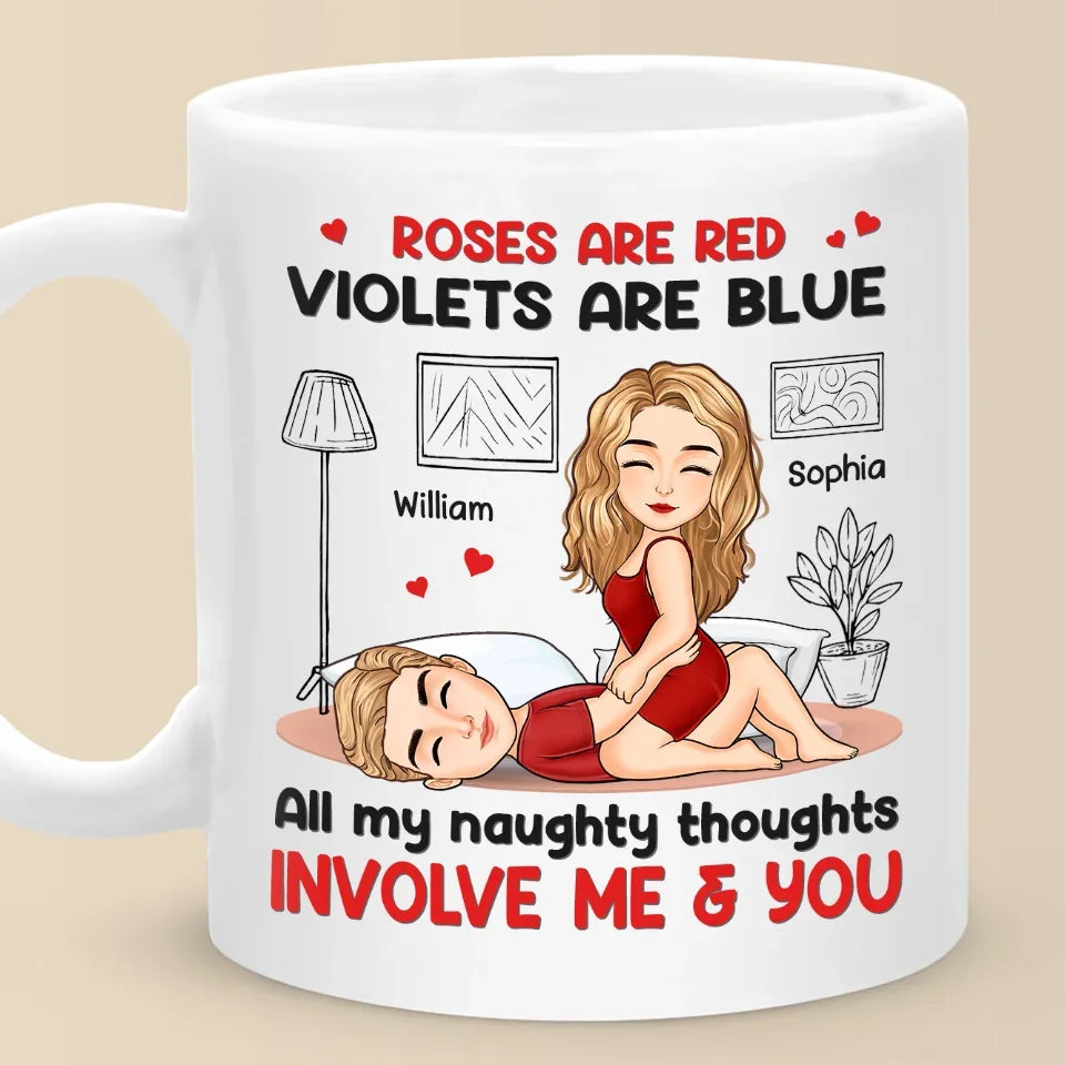 You'll Never Walk Alone, I'm With You - Couple Personalized Custom Mug - Gift For Husband Wife, Anniversary
