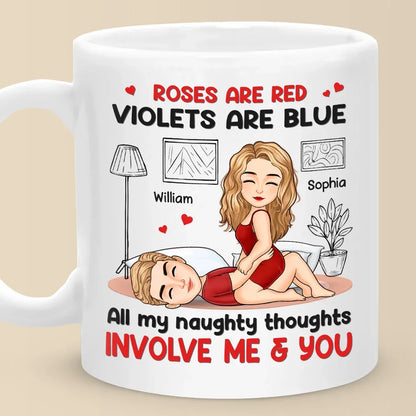 You'll Never Walk Alone, I'm With You - Couple Personalized Custom Mug - Gift For Husband Wife, Anniversary