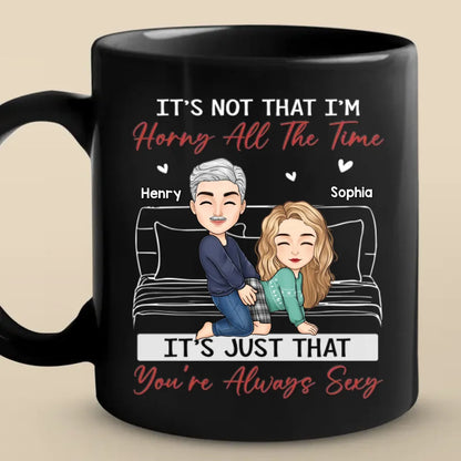I Love Every Inch Of You, Some Inches More Than Others - Couple Personalized Custom Mug - Christmas Gift For Husband Wife, Anniversary