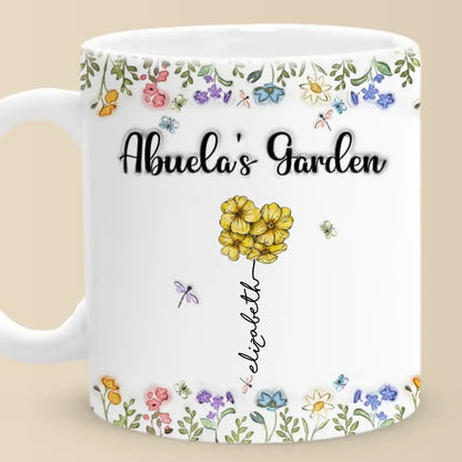 Your Affection Binds Us As One - Family Personalized Custom 3D Inflated Effect Printed Mug - Gift For Mom, Grandma