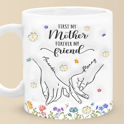 A Mother And Daughter's Bond Is One Of The Strongest Connections In The World - Family Personalized Custom 3D Inflated Effect Printed Mug - Gift For Mom, Daughter