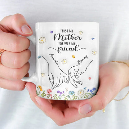 A Mother And Daughter's Bond Is One Of The Strongest Connections In The World - Family Personalized Custom 3D Inflated Effect Printed Mug - Gift For Mom, Daughter
