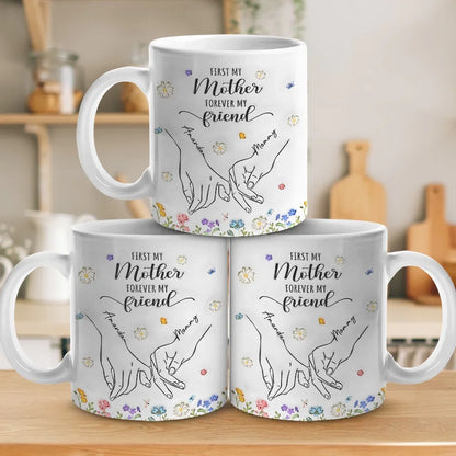 A Mother And Daughter's Bond Is One Of The Strongest Connections In The World - Family Personalized Custom 3D Inflated Effect Printed Mug - Gift For Mom, Daughter