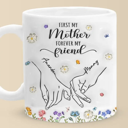 A Mother And Daughter's Bond Is One Of The Strongest Connections In The World - Family Personalized Custom 3D Inflated Effect Printed Mug - Gift For Mom, Daughter