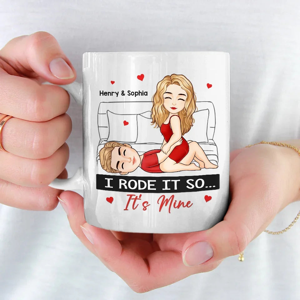 I Look At Every Day With You As A Gift - Couple Personalized Custom Mug - Gift For Husband Wife, Anniversary