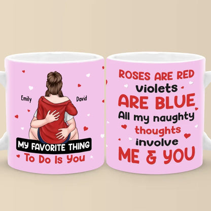 Love Is All We Need - Couple Personalized Custom Mug - Gift For Husband Wife, Anniversary