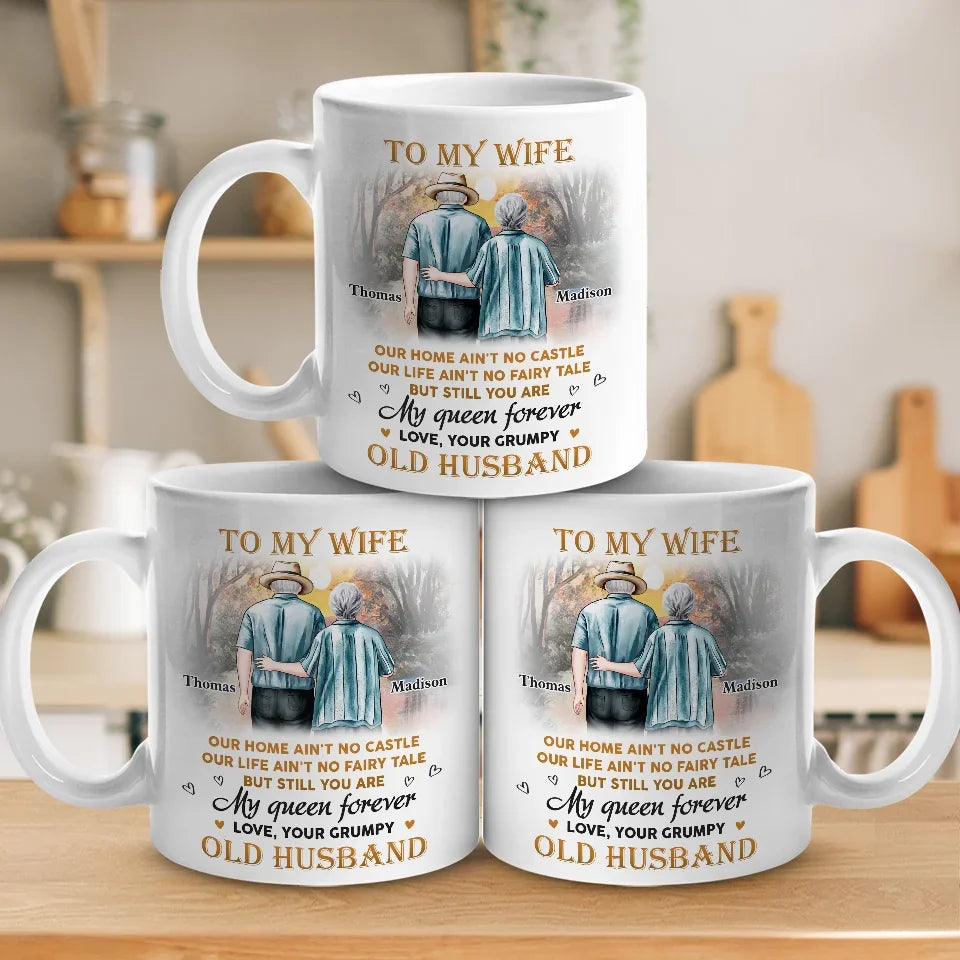 Love Is Not Just A Feeling, It's A Choice We Make Every Day - Couple Personalized Custom Mug - Gift For Husband Wife, Anniversary