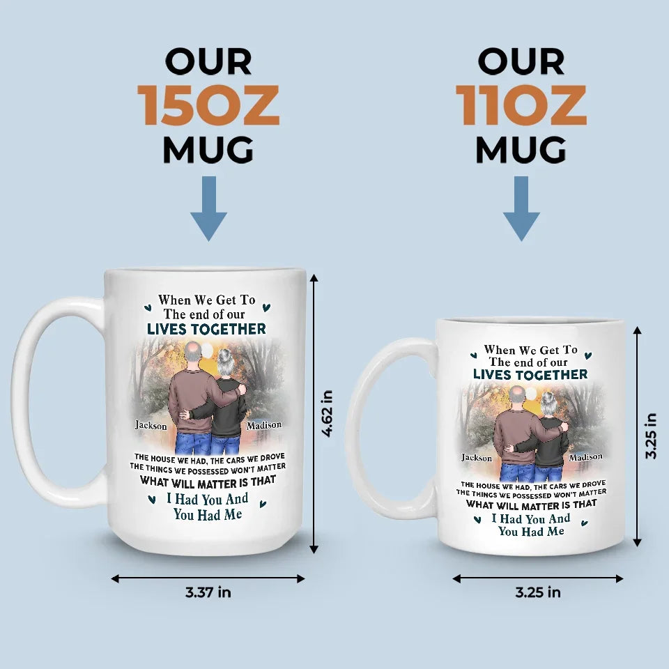 Every Sunset Is Sweeter With You - Couple Personalized Custom Mug - Gift For Husband Wife, Anniversary