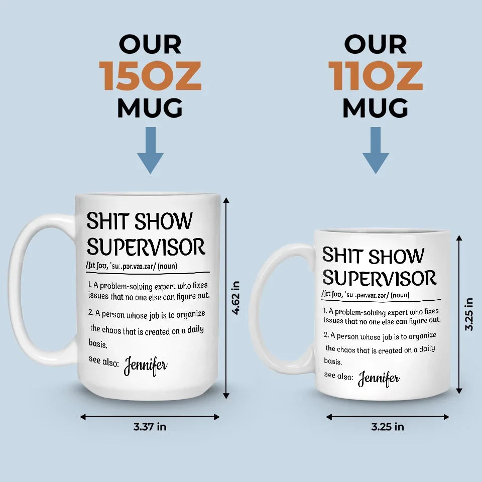 The Steady Hand - Coworker Personalized Custom Mug - Gift For Coworkers, Work Friends, Colleagues